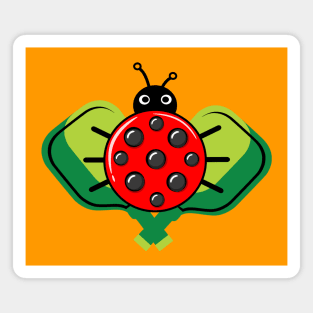 Pickleball ladybird Magnet